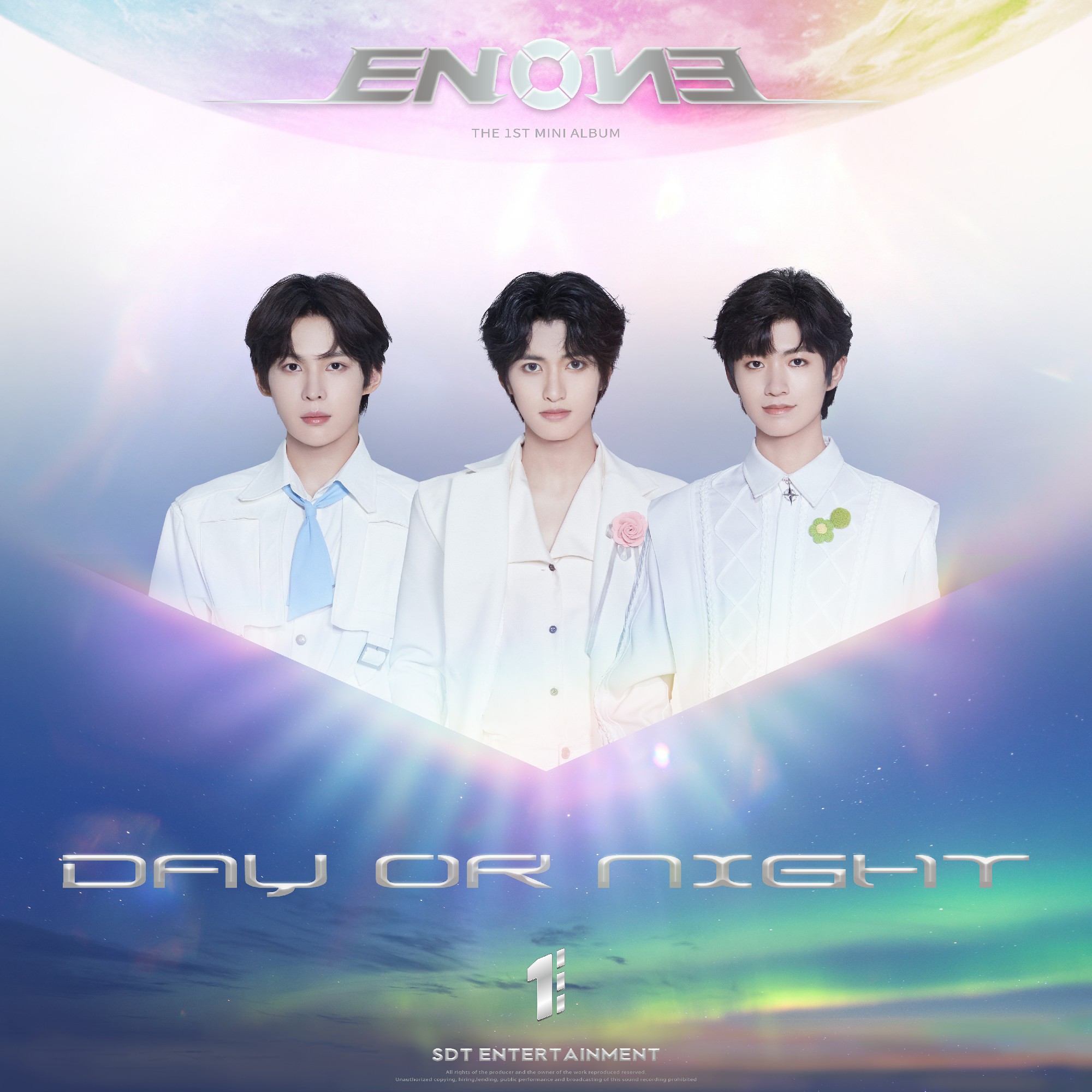SDT娱乐原创男团ENONE首张EP《Day Or Night》上线 踏梦而行