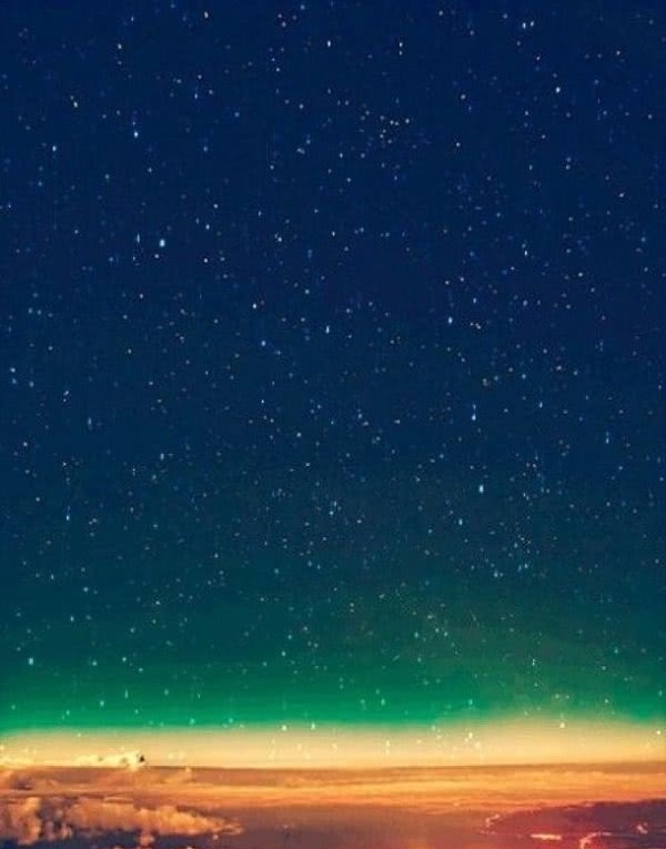 唯美的星空卡通动漫图片大全