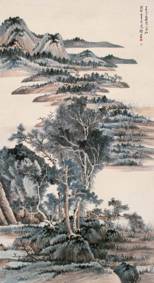 谢稚柳——山水画作品欣赏