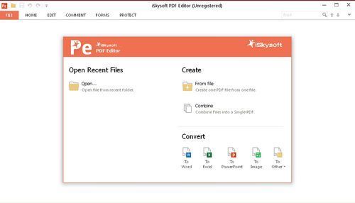 iSkysoft PDF Editor
