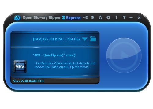 Open Blu-ray Ripper