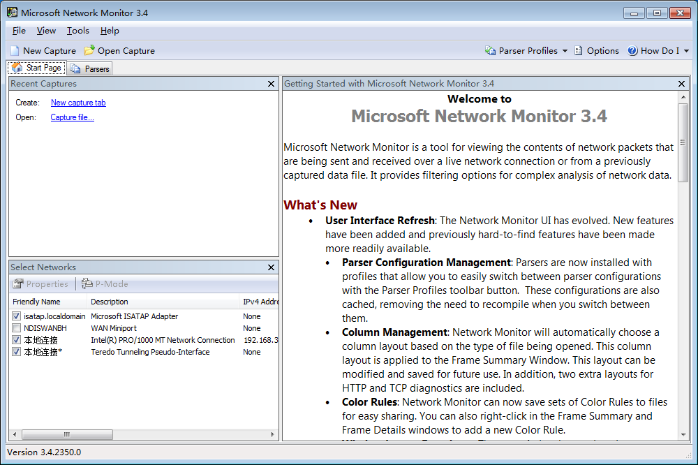 Microsoft Network Monitor