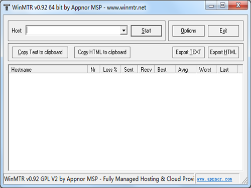WinMTR 64位