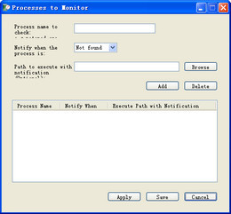 Process Notifier