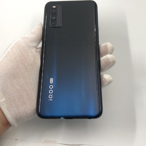 官方质检95成新5g全网通8g128g国行太空蓝iqooz1