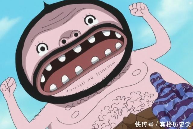 海贼王:体型庞大的4位强者,魔人奥兹站立身高都不到海神的腋窝