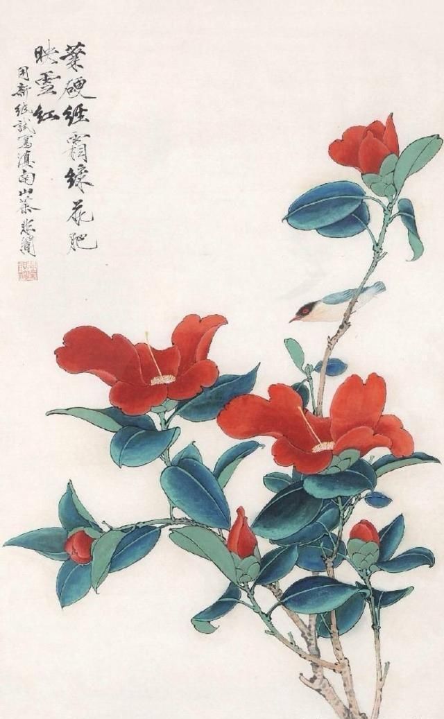 於非闇工筆花鳥畫欣賞,大師級作品_【快資訊】