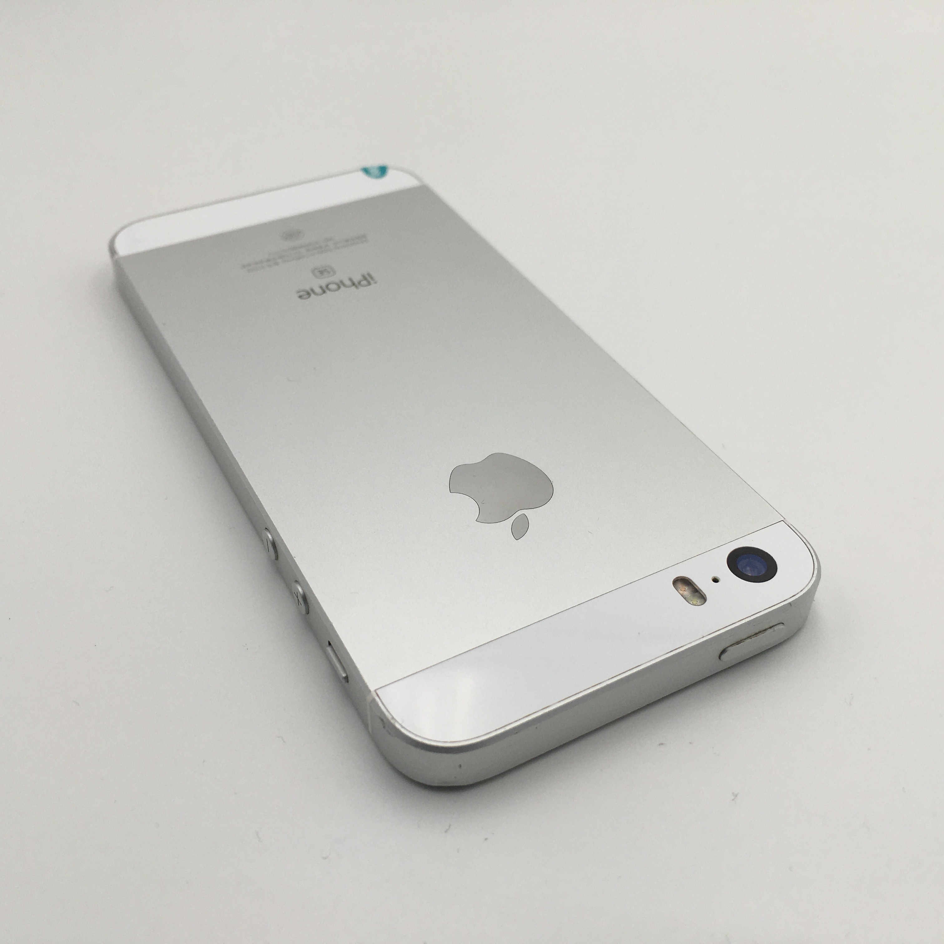 苹果【iphone se】全网通 银色 128g 国行 8成新 128g 真机实拍