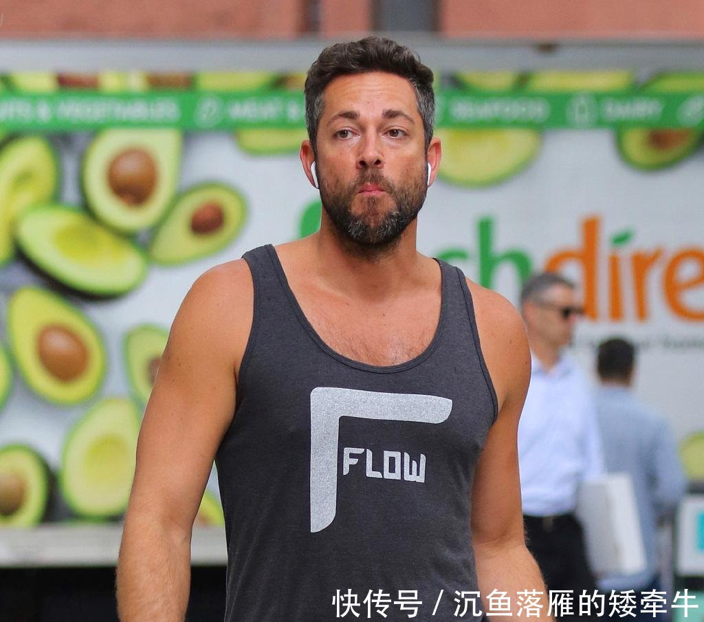 "沙赞"扎克瑞·莱维健身归来!193cm的肌肉身材,不输漫威雷神