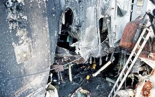 美国导弹击中伊拉克