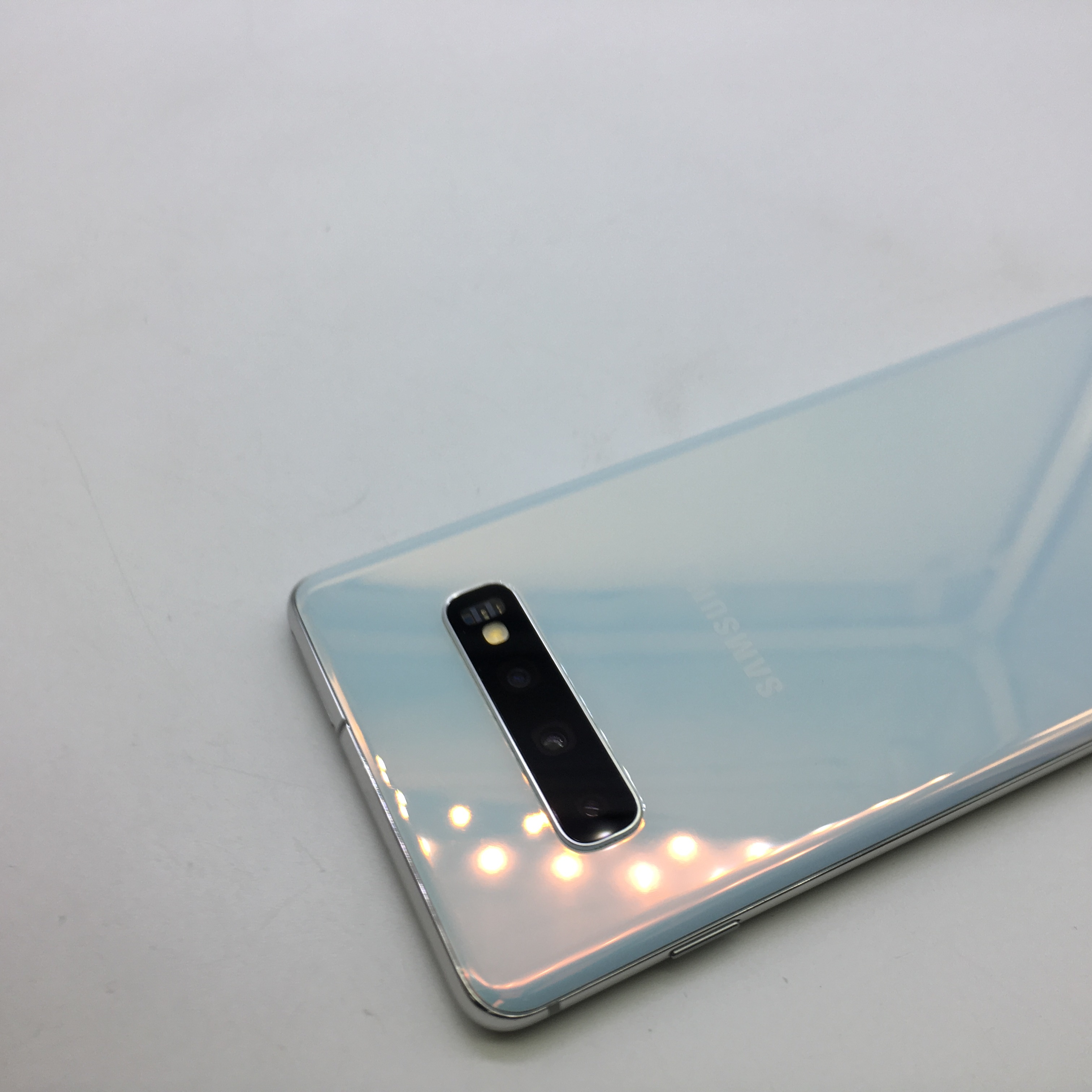 官方质检9成新 全网通 白色 8g/128g 国行 三星 galaxy s10