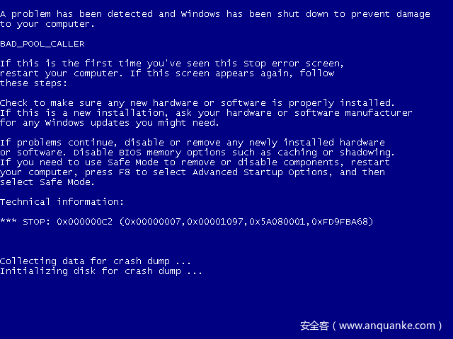根弹出菜单对象重复释放导致系统 BSOD 的发生