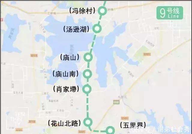 武汉地铁9号线新进展!将在这里设站!但是未延伸到这个地方