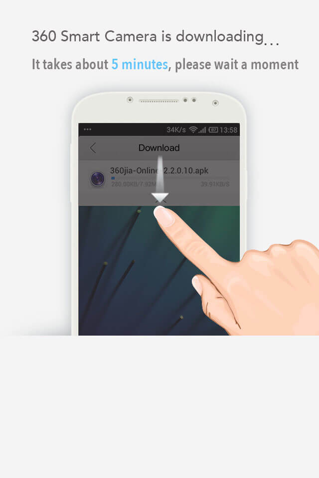 down app