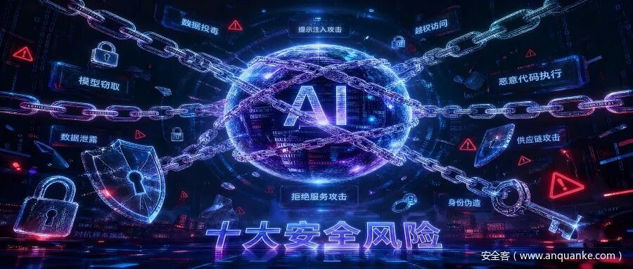 智能体面临的十大安全风险问题